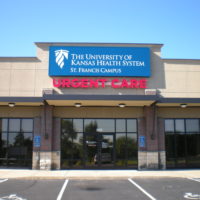The exterior of our urgent care near Lake Shawnee.
